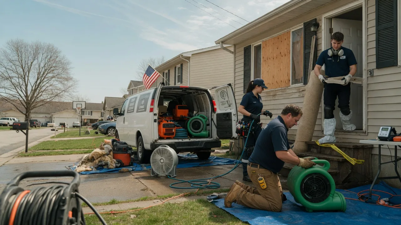 Water Damage Restoration in Emmett, MI near me